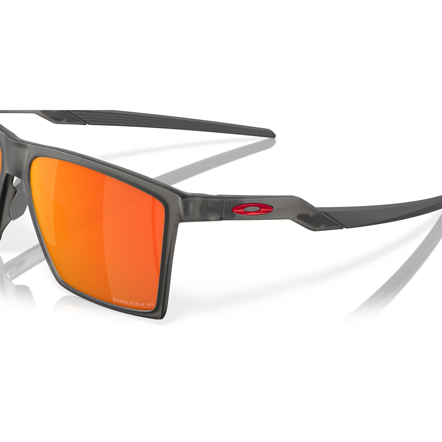 Oakley Futurity Sunglasses (Satin Grey Smoke) Prizm Ruby Polarized Lens