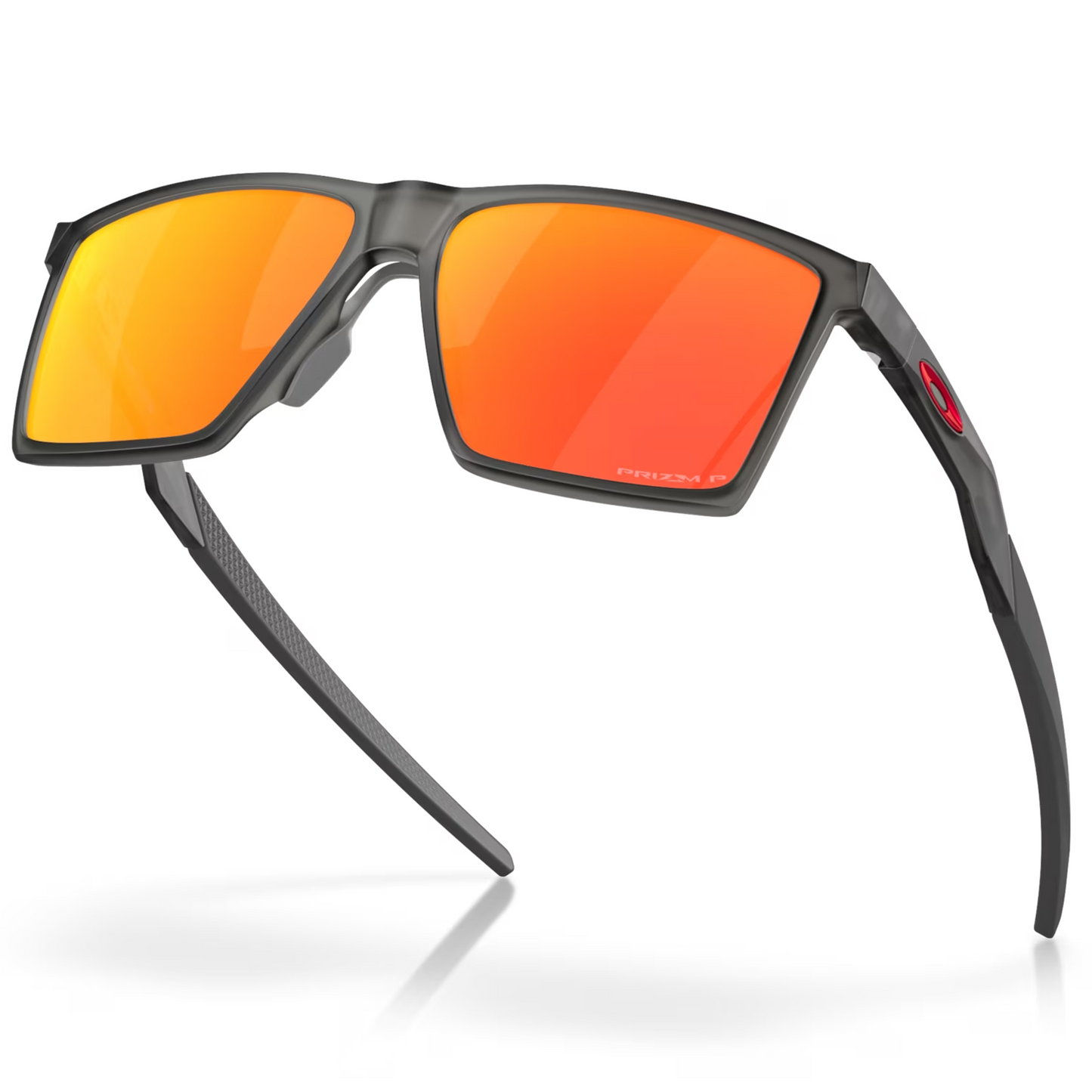 Oakley Futurity Sunglasses (Satin Grey Smoke) Prizm Ruby Polarized Lens