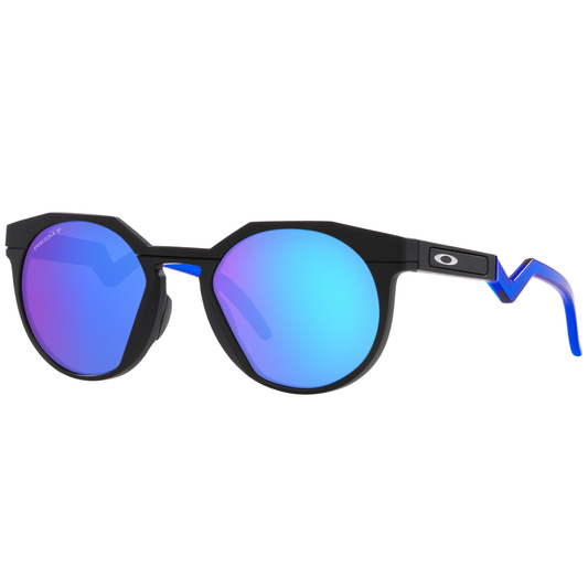 Oakley HSTN Sunglasses (Matte Black) Prizm Sapphire Lens