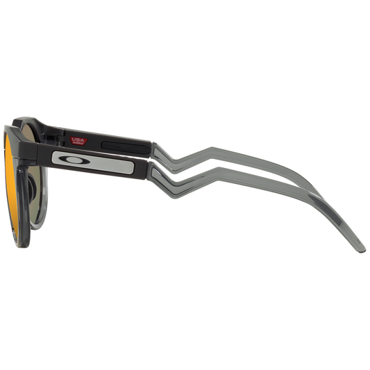 Oakley HSTN Sunglasses (Matte Carbon/Grey Smoke) Prizm Ruby Lens