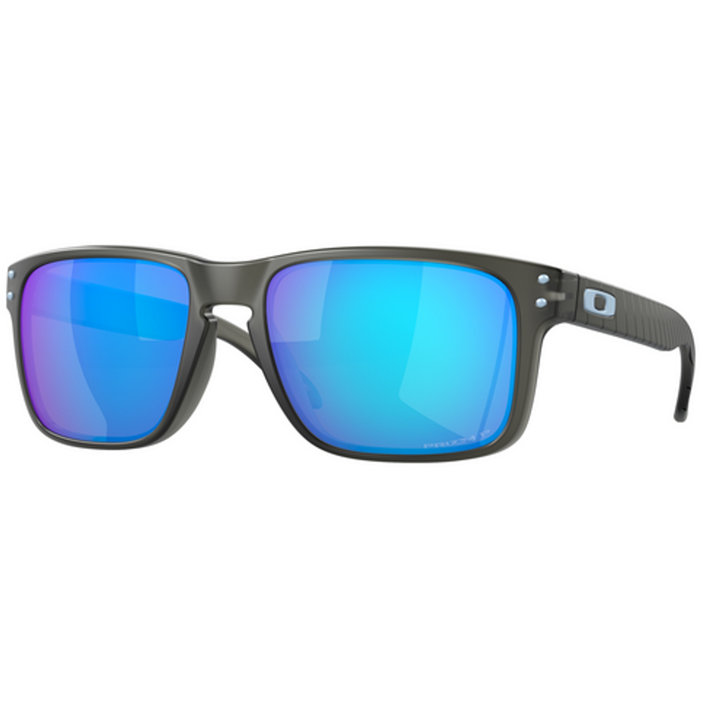 Oakley Oakley Holbrook Sunglasses (Matte Grey Smoke) Prizm Sapphire Polarized Lens - Front View
