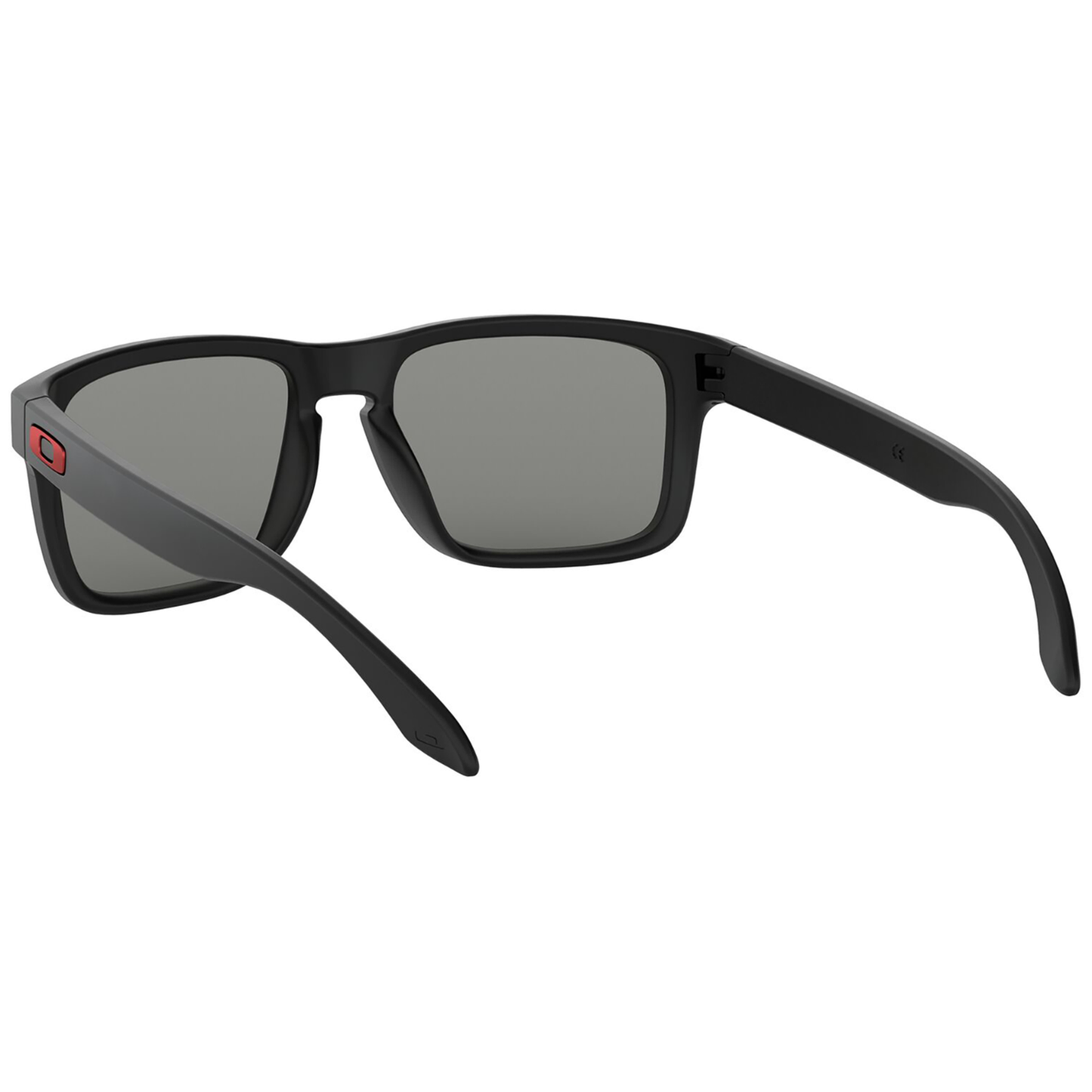 Oakley Holbrook Sunglasses (Matte Black) Positive Red Iridium Lens