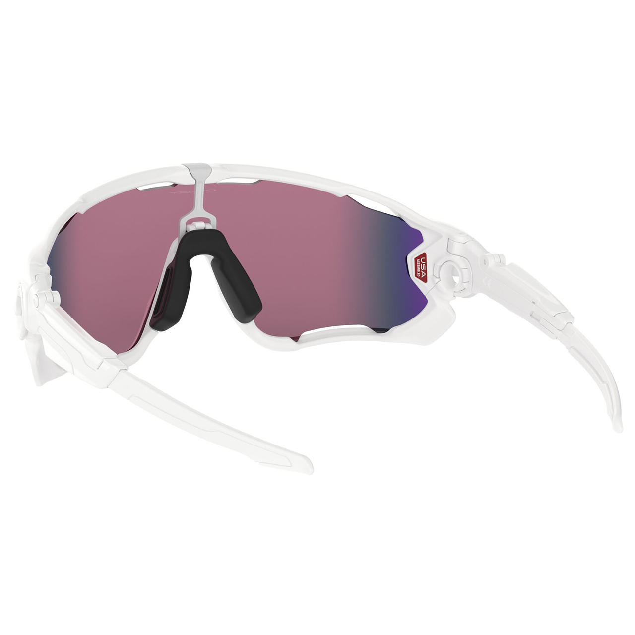 Oakley Jawbreaker Sunglasses (Polished White) Prizm Road Lens
