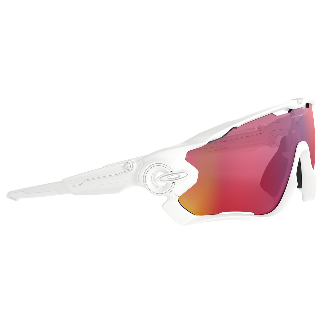 Oakley Jawbreaker Sunglasses (Polished White) Prizm Road Lens