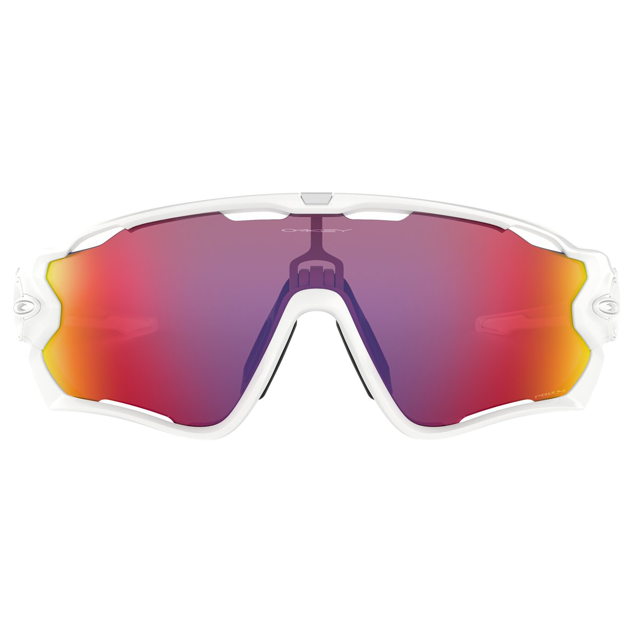 Oakley Jawbreaker Sunglasses (Polished White) Prizm Road Lens