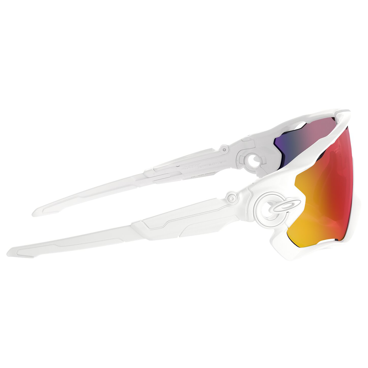Oakley Jawbreaker Sunglasses (Polished White) Prizm Road Lens