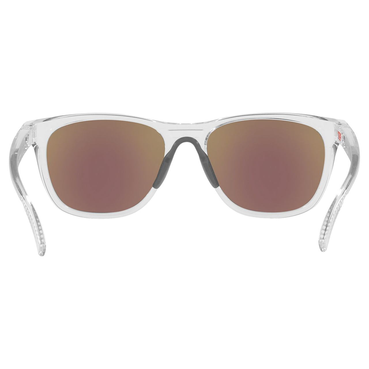 Oakley Leadline Sunglasses (Polished Clear) Prizm Sapphire Polarized Lens