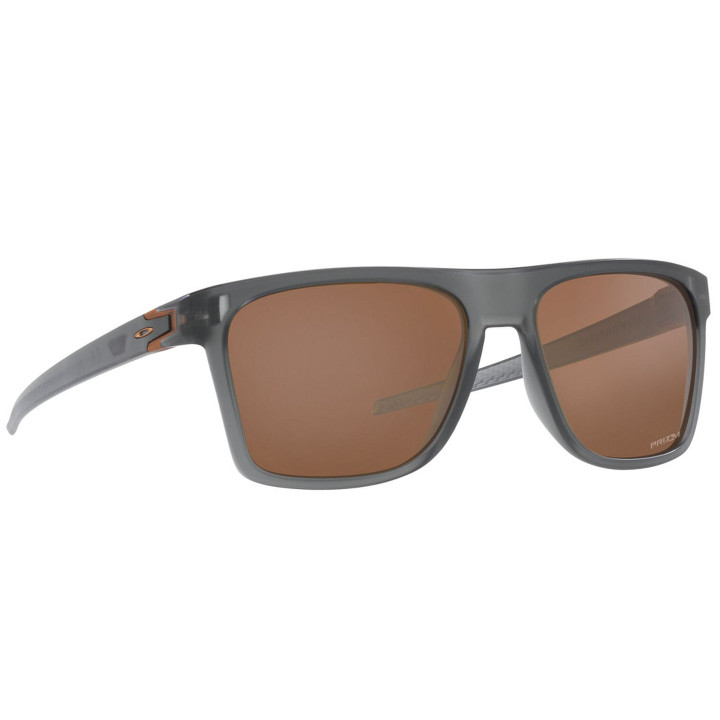 Oakley Leffingwell Sunglasses (Matte Grey Smoke) Prizm Tungsten Lens
