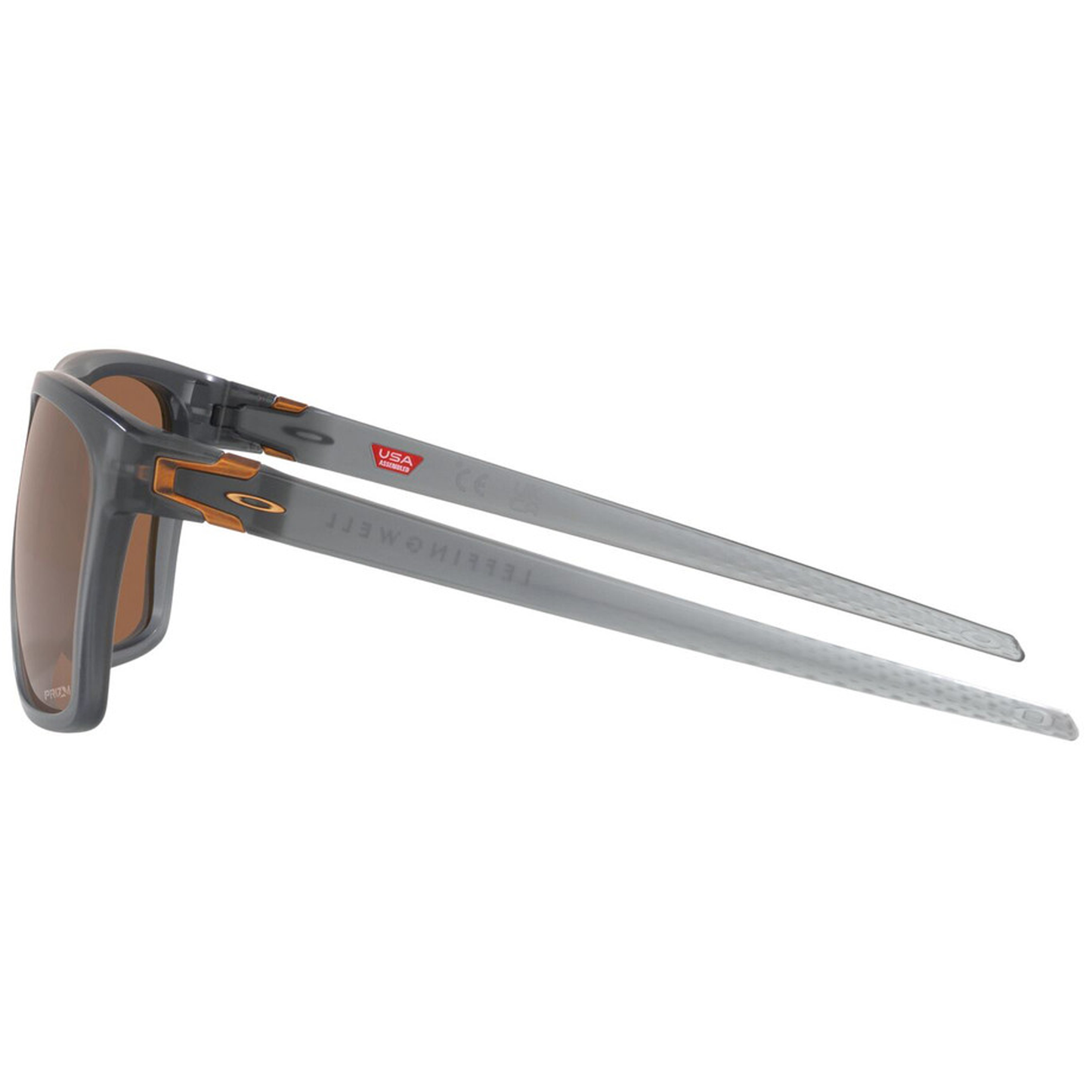 Oakley Leffingwell Sunglasses (Matte Grey Smoke) Prizm Tungsten Lens