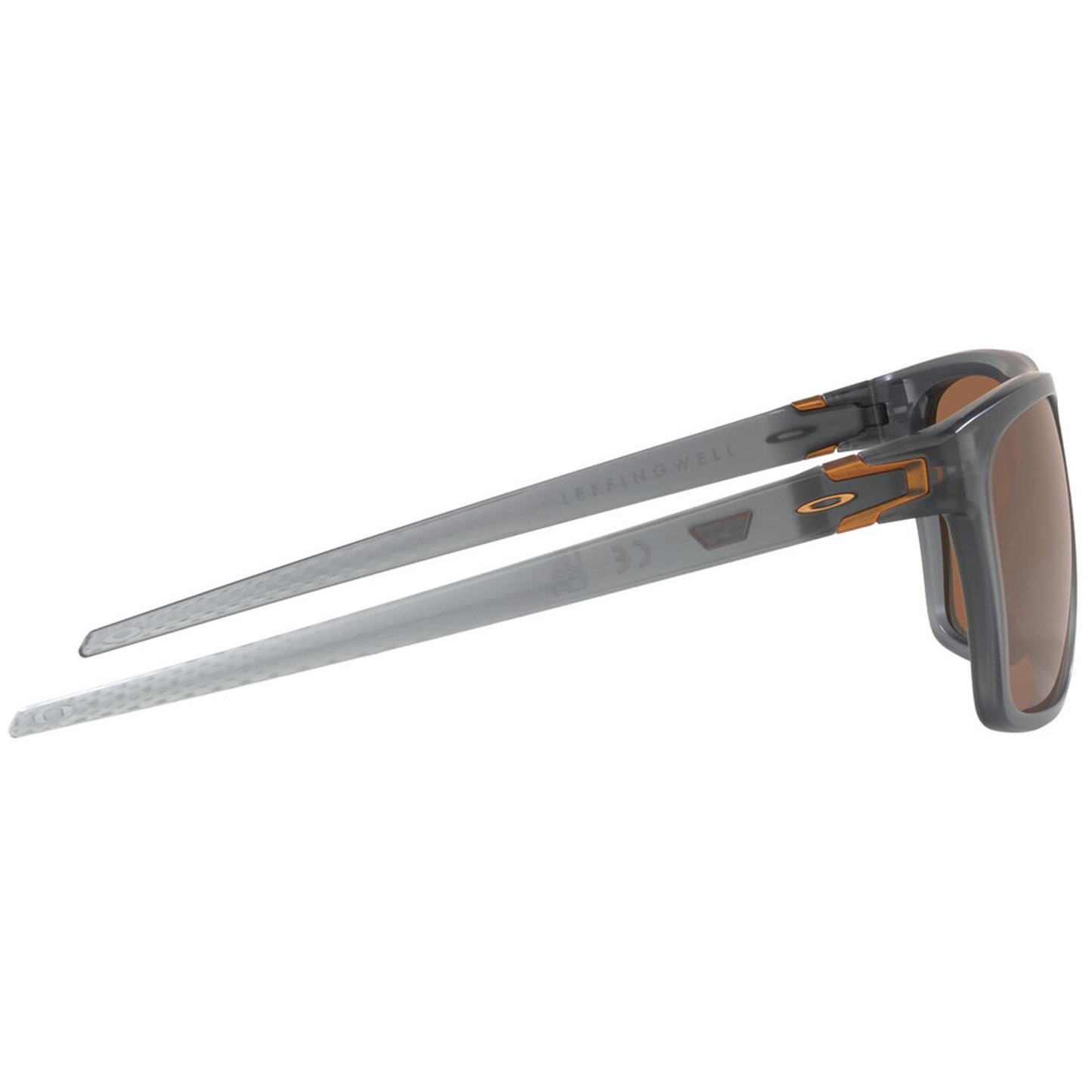 Oakley Leffingwell Sunglasses (Matte Grey Smoke) Prizm Tungsten Lens