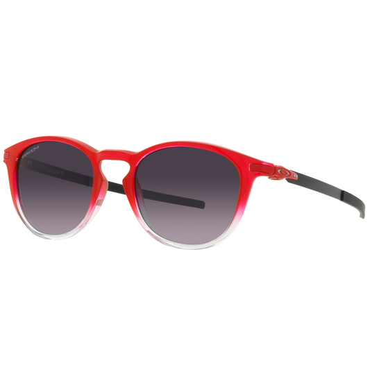 Oakley Pitchman R Sunglasses (FQ Red Fade) Prizm Grey Gradient Lens