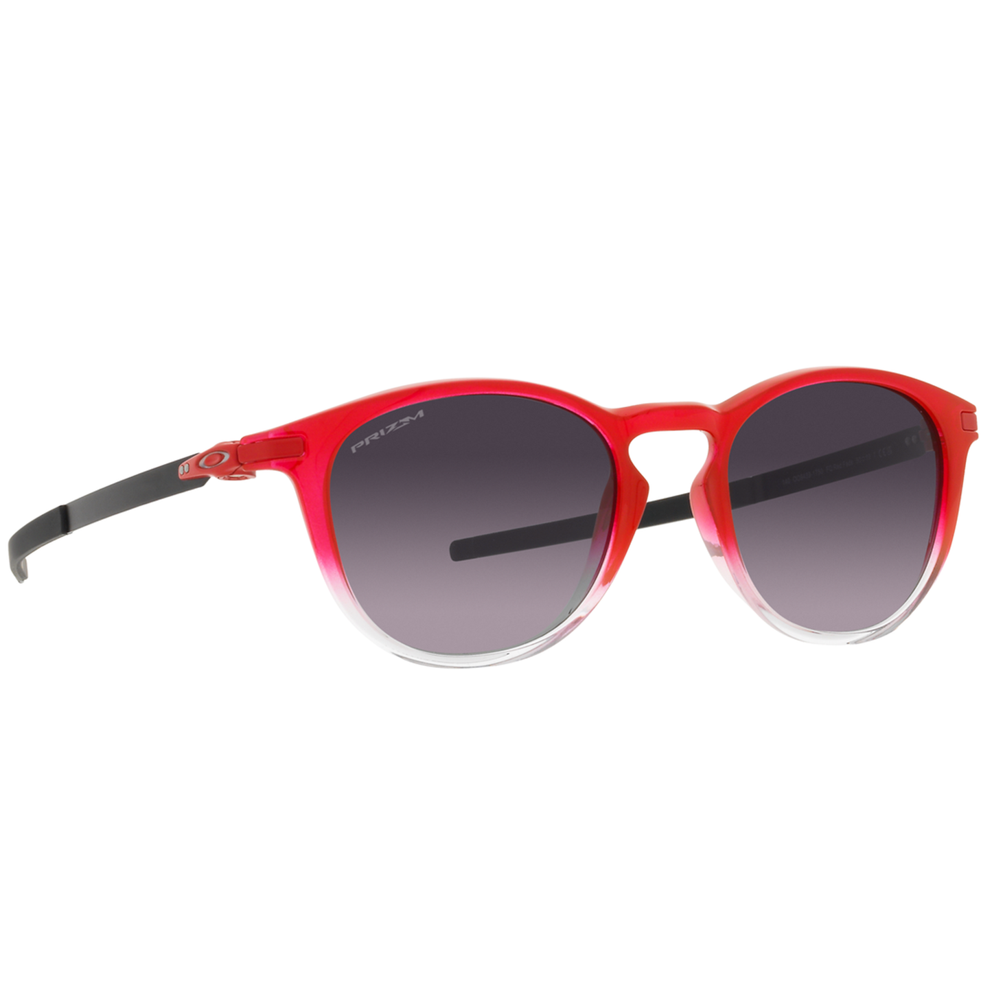 Oakley Pitchman R Sunglasses (FQ Red Fade) Prizm Grey Gradient Lens