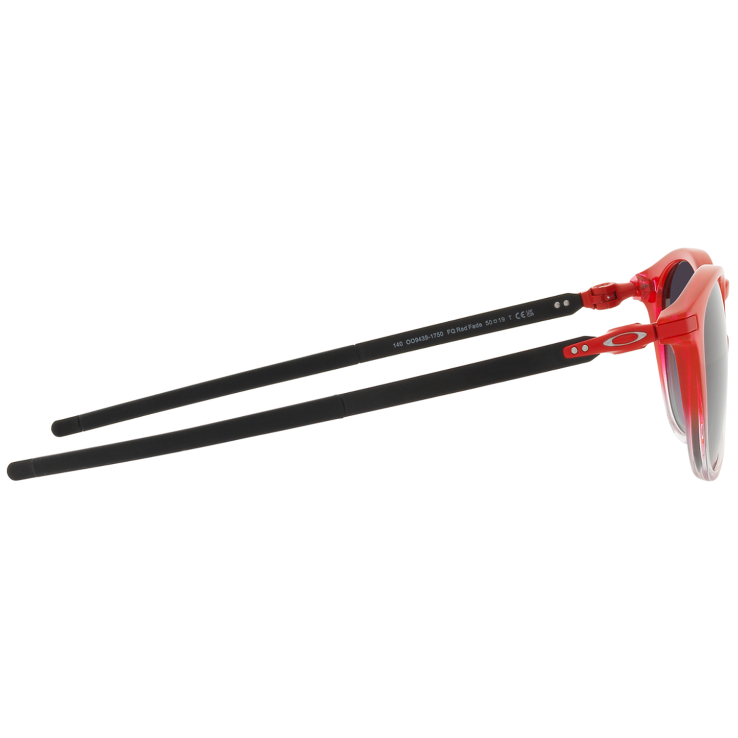Oakley Pitchman R Sunglasses (FQ Red Fade) Prizm Grey Gradient Lens