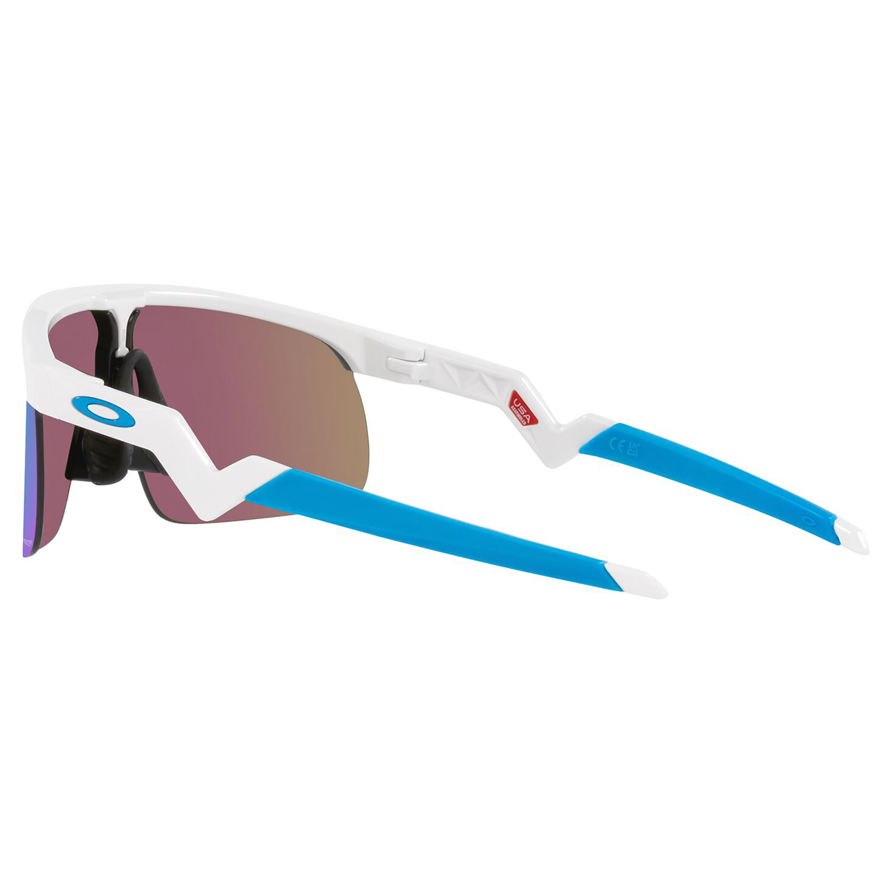 Oakley Resistor Youth Sunglasses (Polished White) Prizm Sapphire Lens