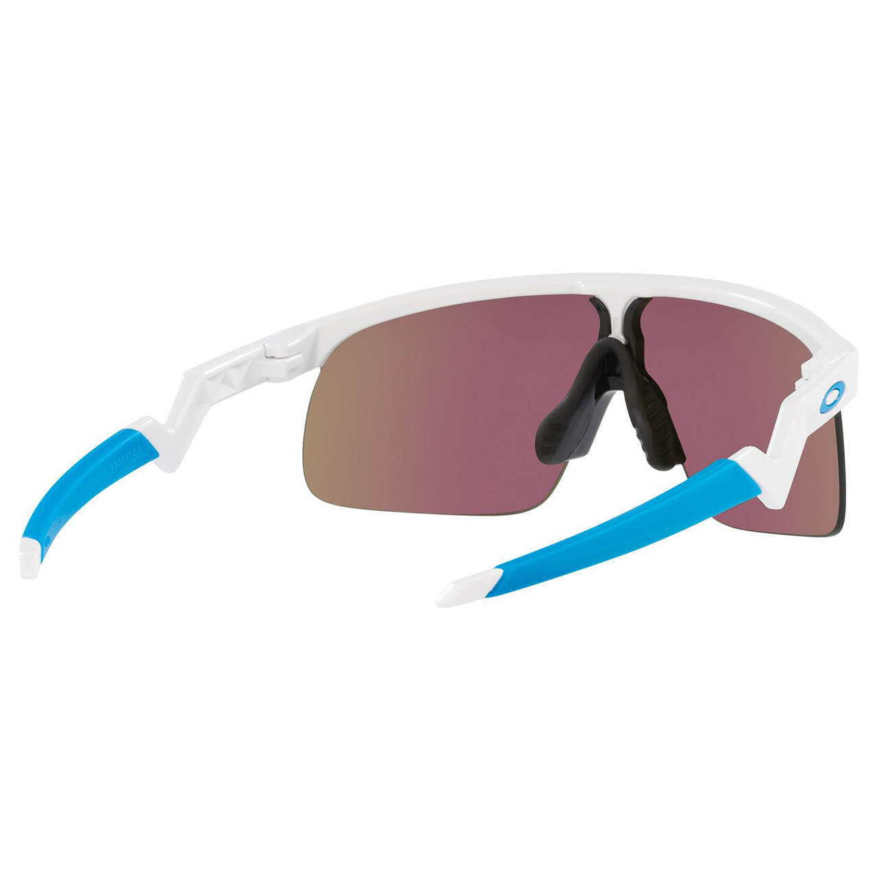 Oakley Resistor Youth Sunglasses (Polished White) Prizm Sapphire Lens