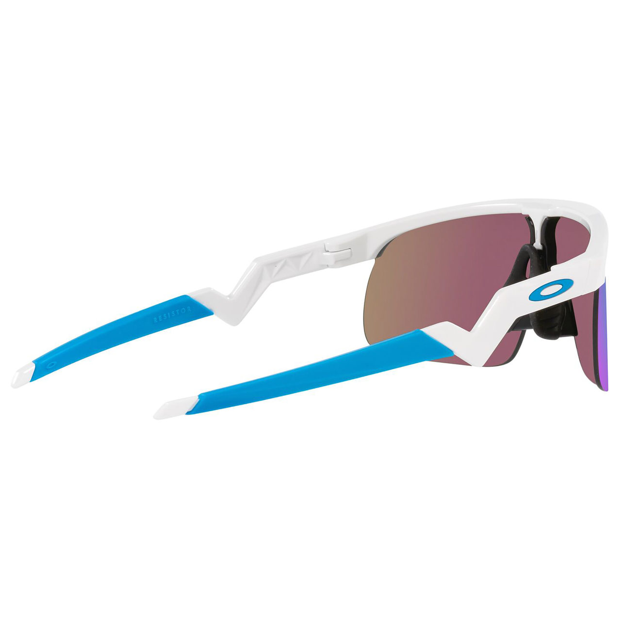 Oakley Resistor Youth Sunglasses (Polished White) Prizm Sapphire Lens