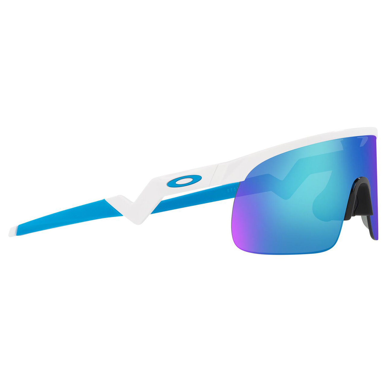 Oakley Resistor Youth Sunglasses (Polished White) Prizm Sapphire Lens