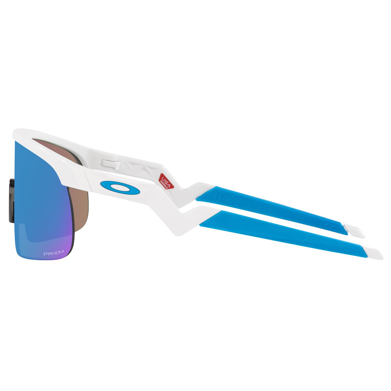 Oakley Resistor Youth Sunglasses (Polished White) Prizm Sapphire Lens