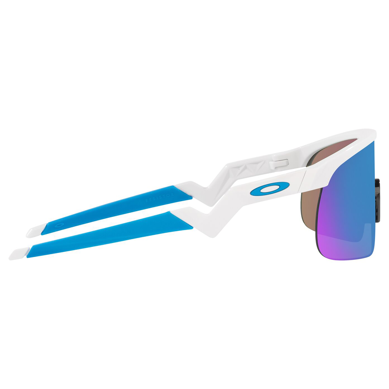 Oakley Resistor Youth Sunglasses (Polished White) Prizm Sapphire Lens