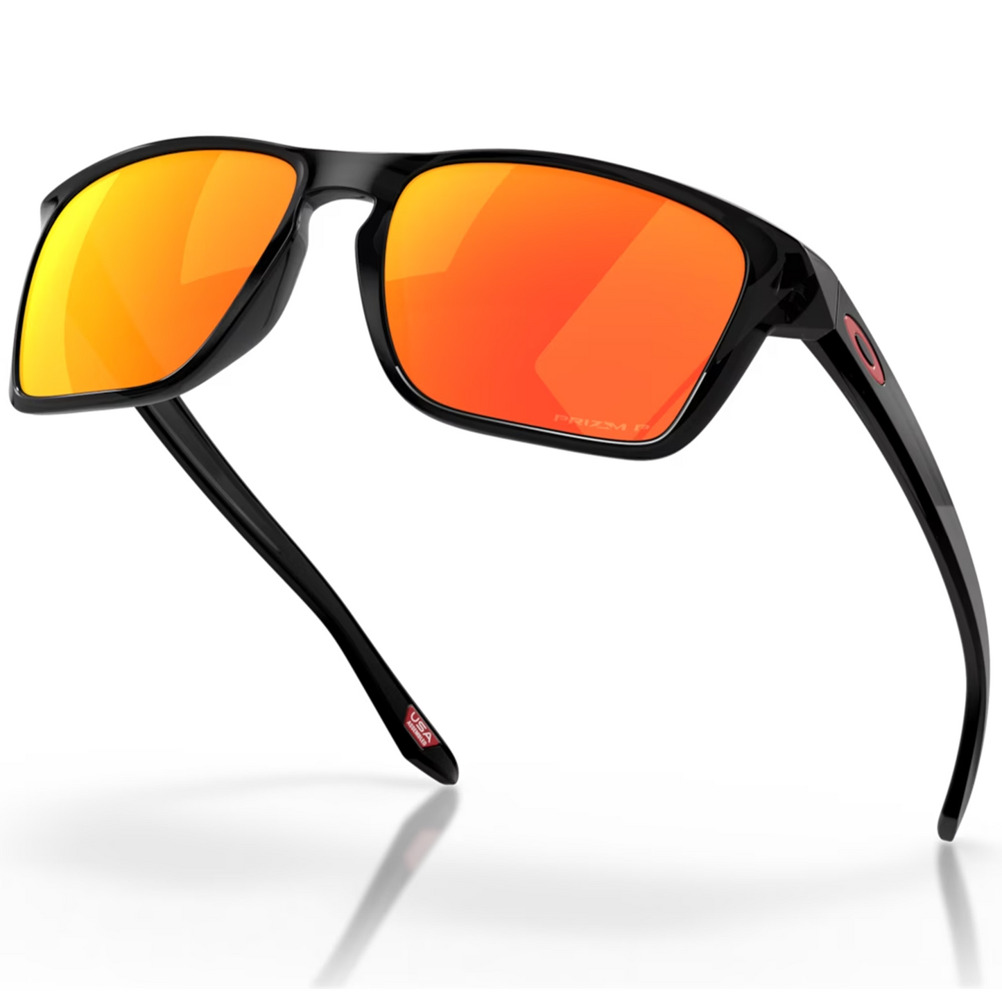 Oakley Sylas Sunglasses (Black Ink) Prizm Ruby Polarized Lens