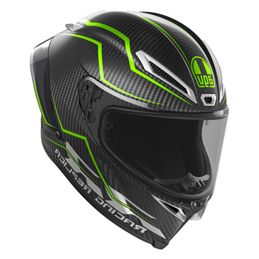 AGV Pista GP-RR ECE 22.06 Motorcycle Helmet Performante Carbon / Flo Green