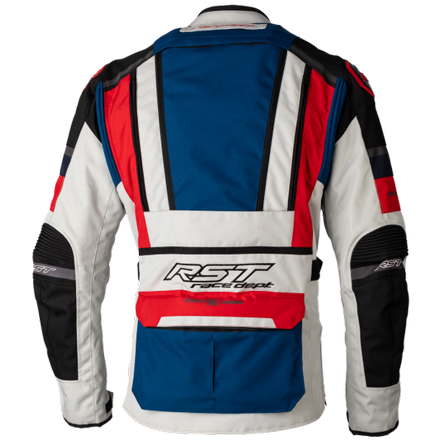 RST RST Adventure-Xtreme Men's (CE) Textile Jacket - Ice/Blue/Red (3032) - Side View