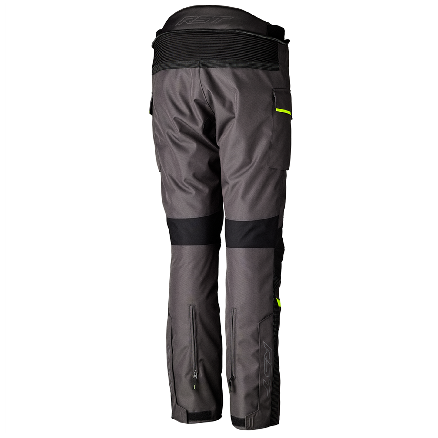 RST Endurance Men's Textile Regular Jeans - Graphite/Flo Yellow