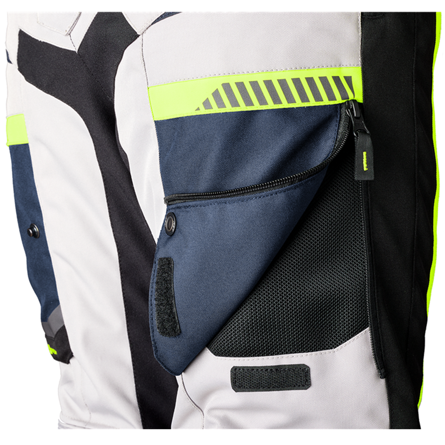 RST Maverick Evo (CE) Men's Textile Regular Jeans - Navy/Silver