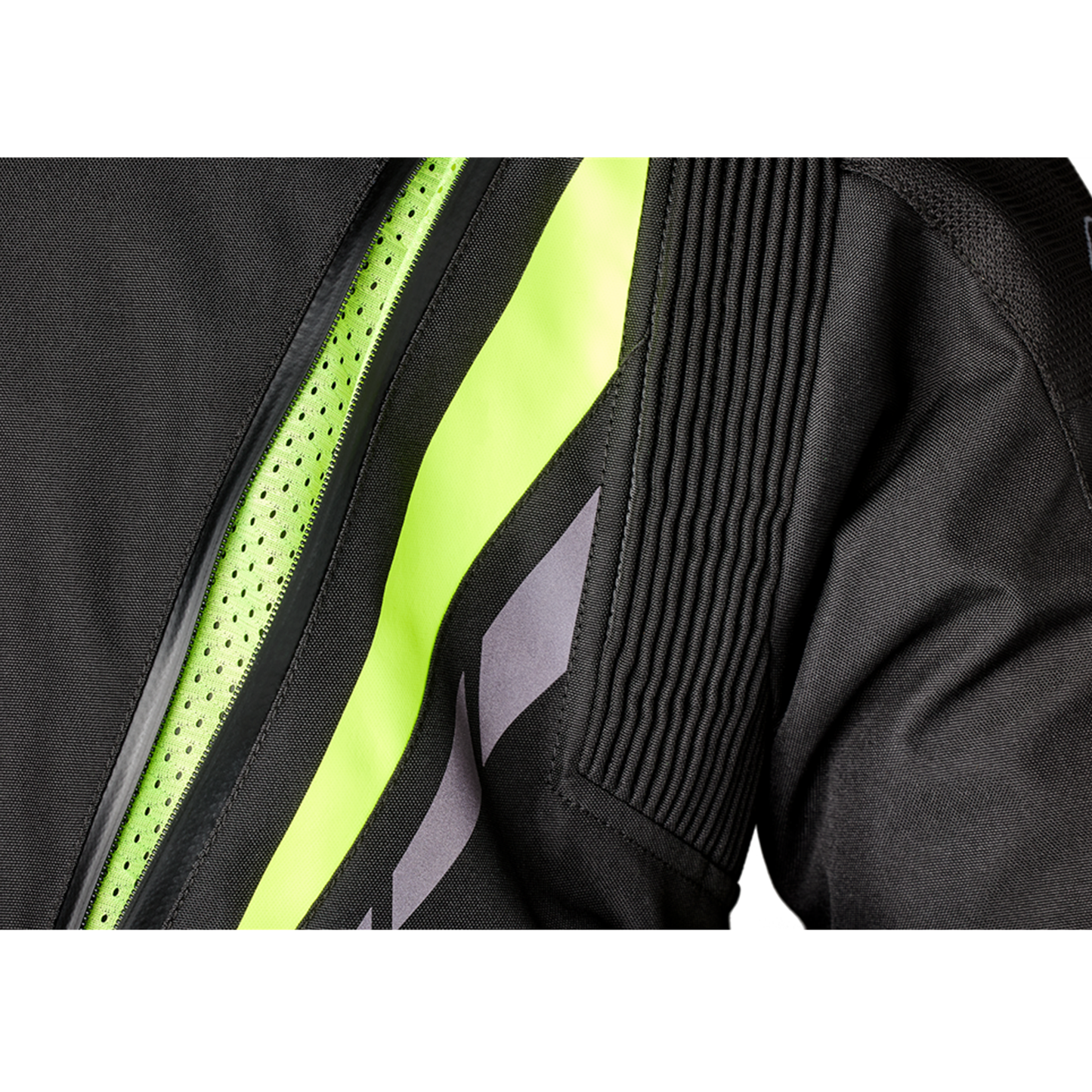RST Pro Series Paragon 7 Textile Jacket - Black/Flo Yellow