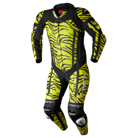 RST Pro Series Evo Airbag Men's Leather Suit - Tiger Flo
