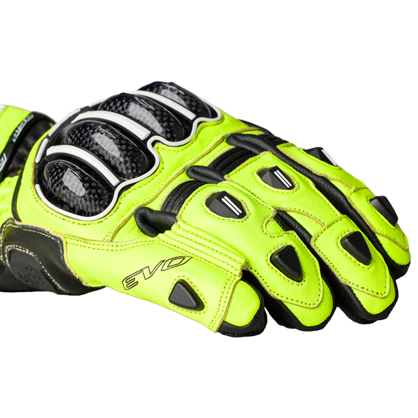 RST Tractech Evo 4 (CE) Gloves - Neon Yellow/Black