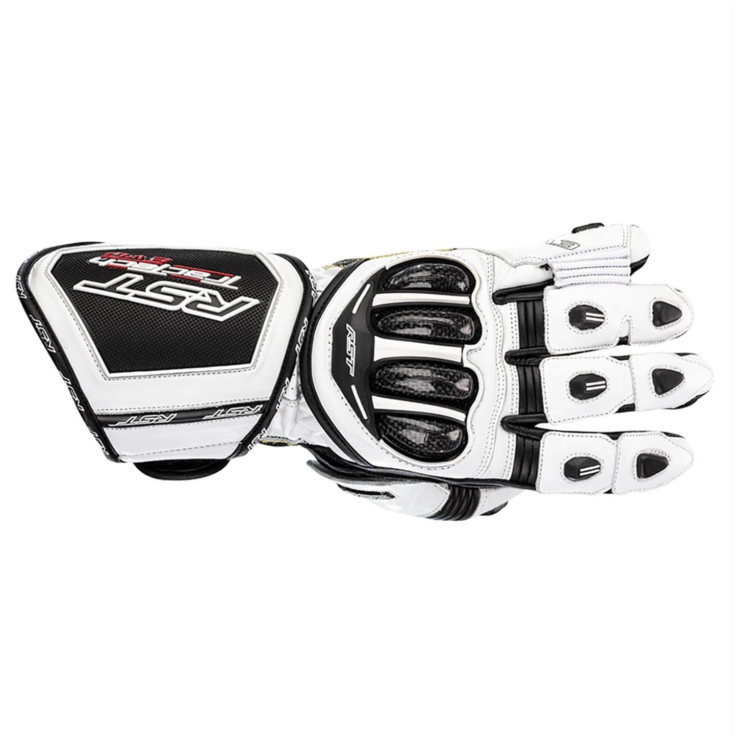 RST Tractech Evo 4 Ladies Gloves (CE) - White/Black
