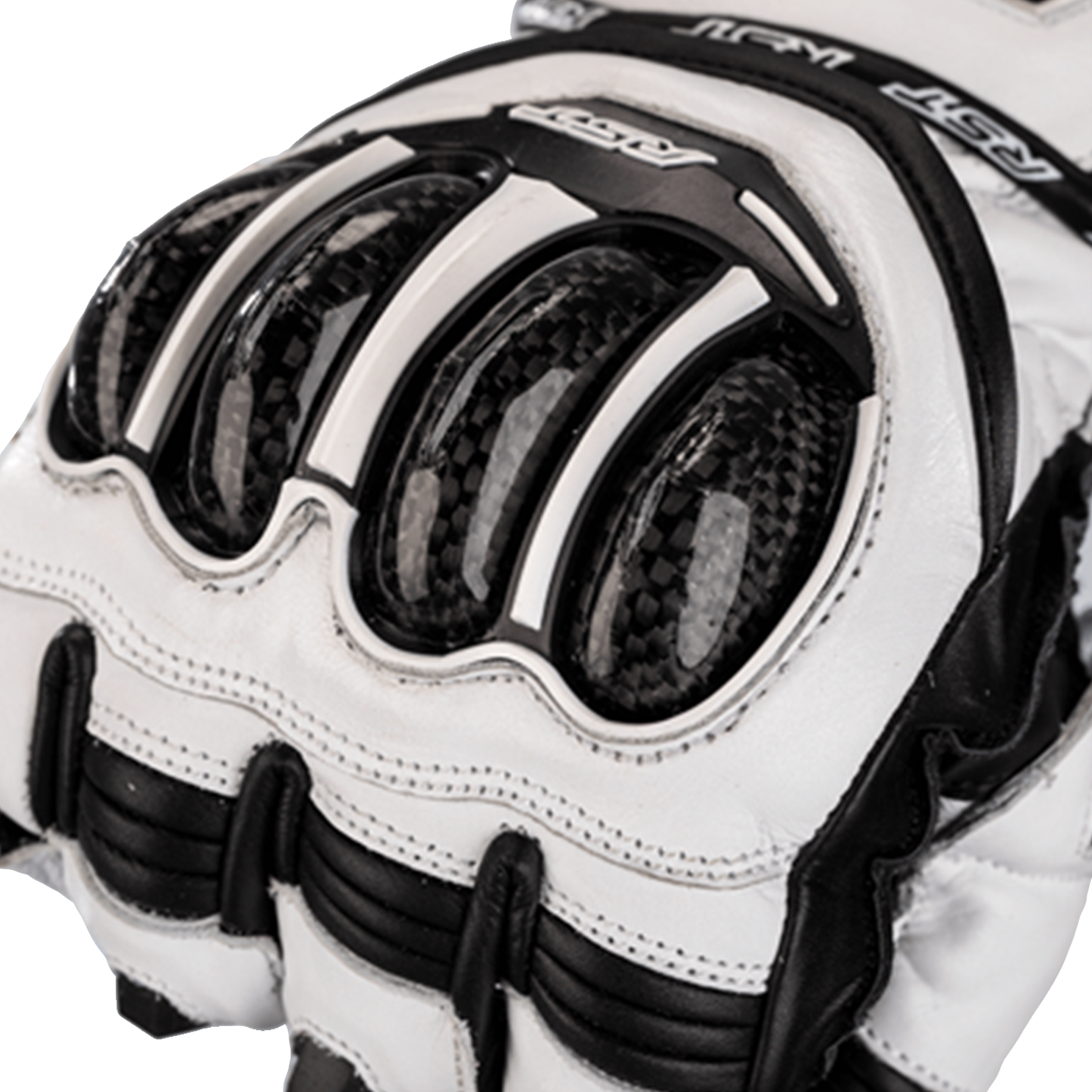 RST Tractech Evo 4 Ladies Gloves (CE) - White/Black