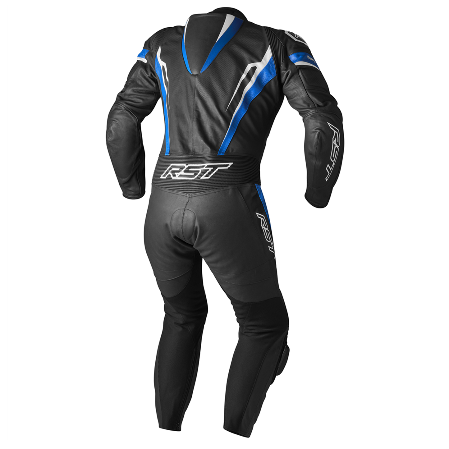 RST Tractech Evo 5 One Piece Leather Suit (CE) - Blue/Black/White