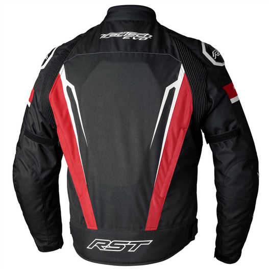 RST Tractech Evo 5 CE Men's Textile Jacket - Red/Black/White (3485)