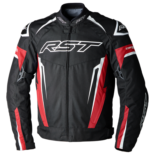 RST Tractech Evo 5 CE Men's Textile Jacket - Red/Black/White (3485)