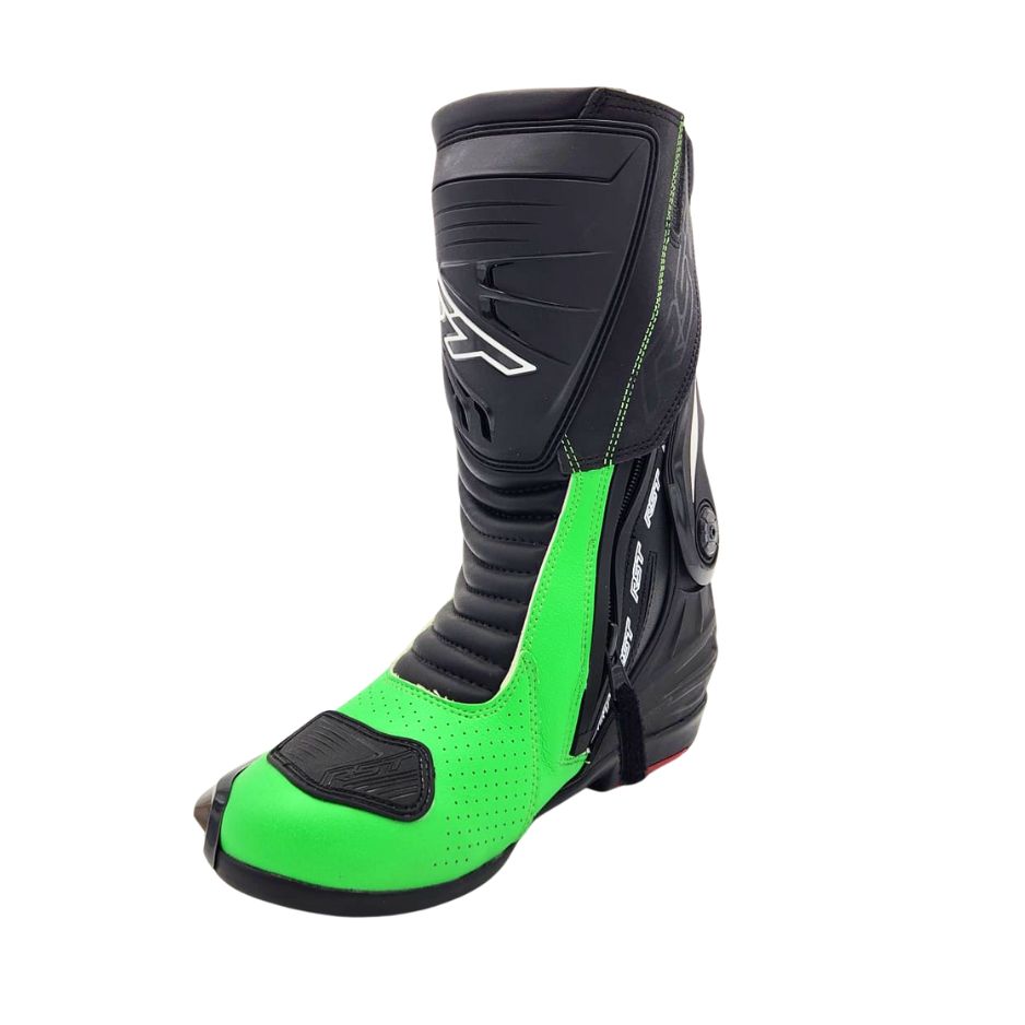 RST Tractech Evo III 3 CE Boots - Neon Green/Black (2101)