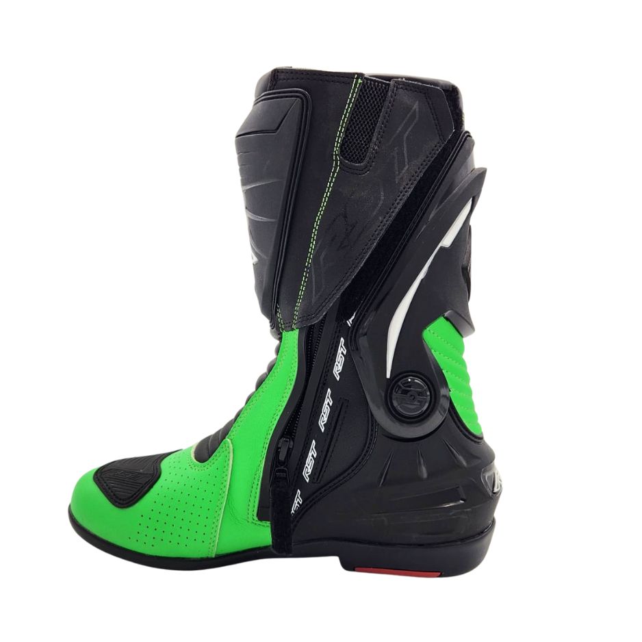 RST Tractech Evo III 3 CE Boots - Neon Green/Black (2101)