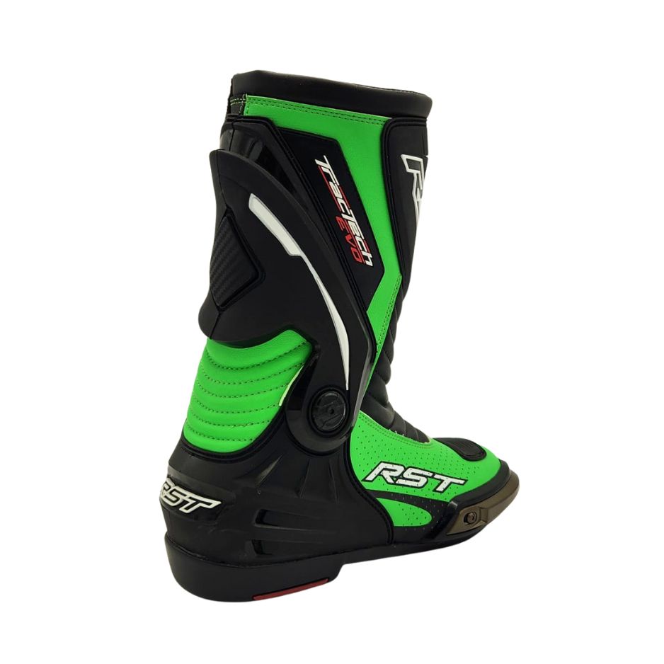RST Tractech Evo III 3 CE Boots - Neon Green/Black (2101)