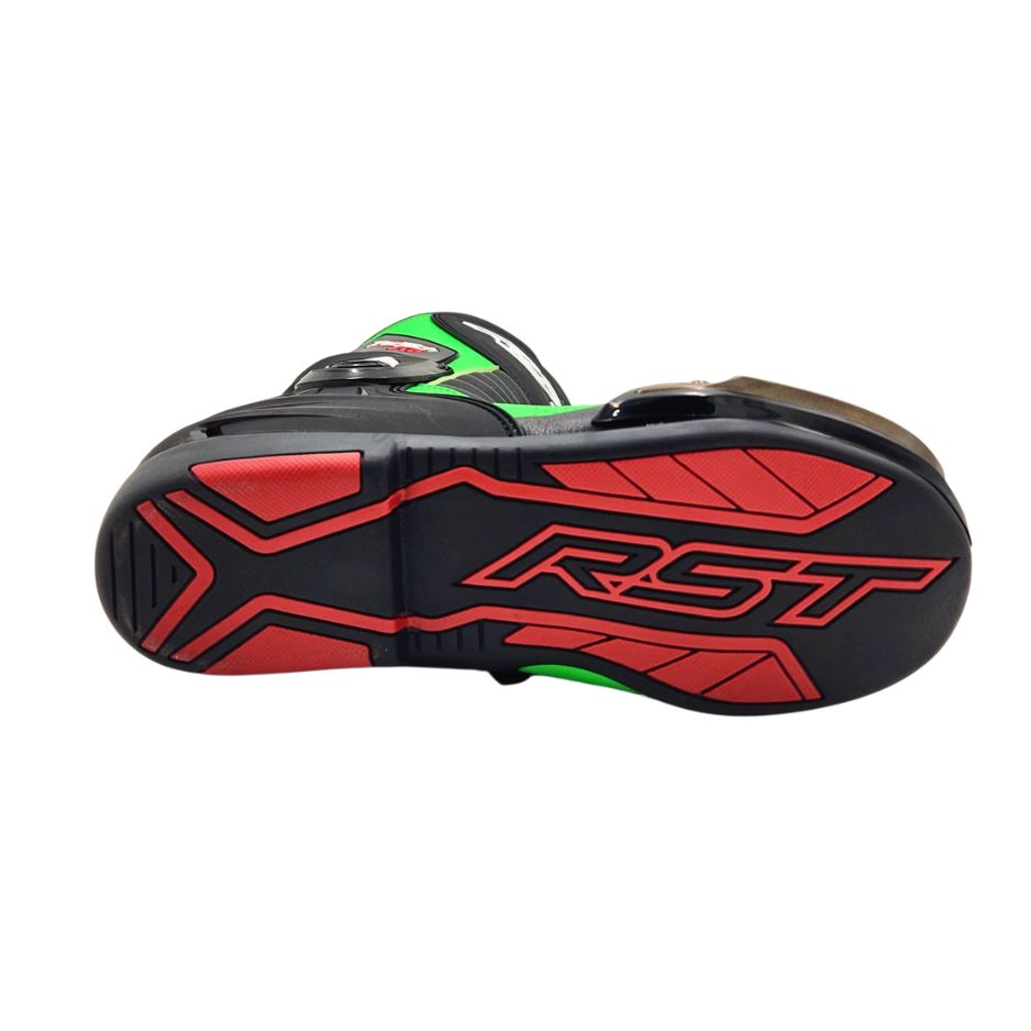 RST Tractech Evo III 3 CE Boots - Neon Green/Black (2101)