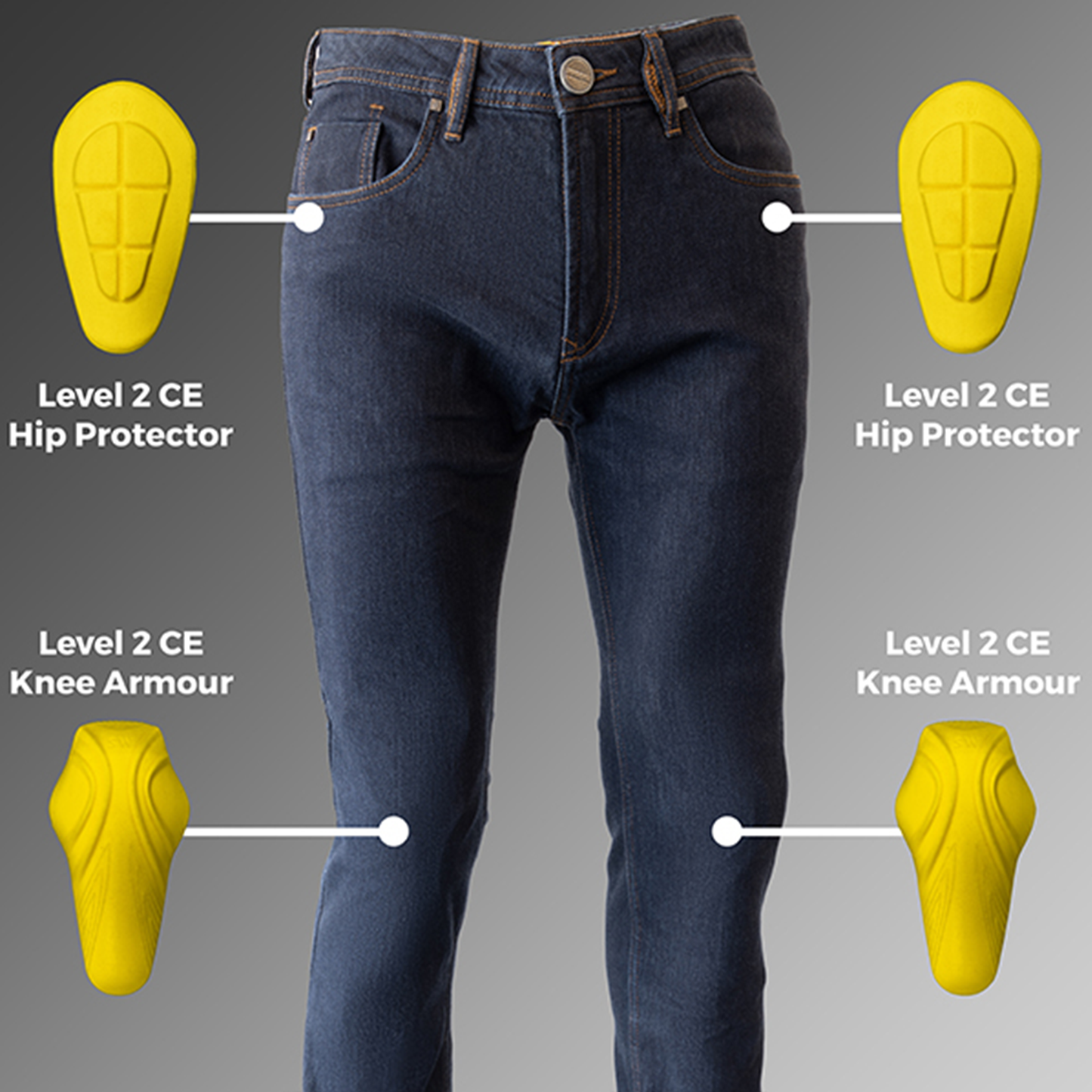 Richa Carter Regular Jeans - Dark Blue