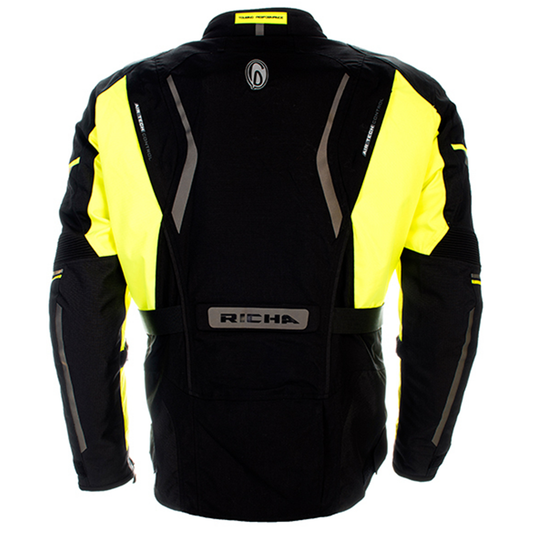 Richa Infinity 2 Ladies Textile Jacket - Black/Flo Yellow