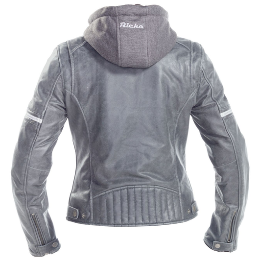 Richa Toulon 2 Ladies Leather Jacket - Grey