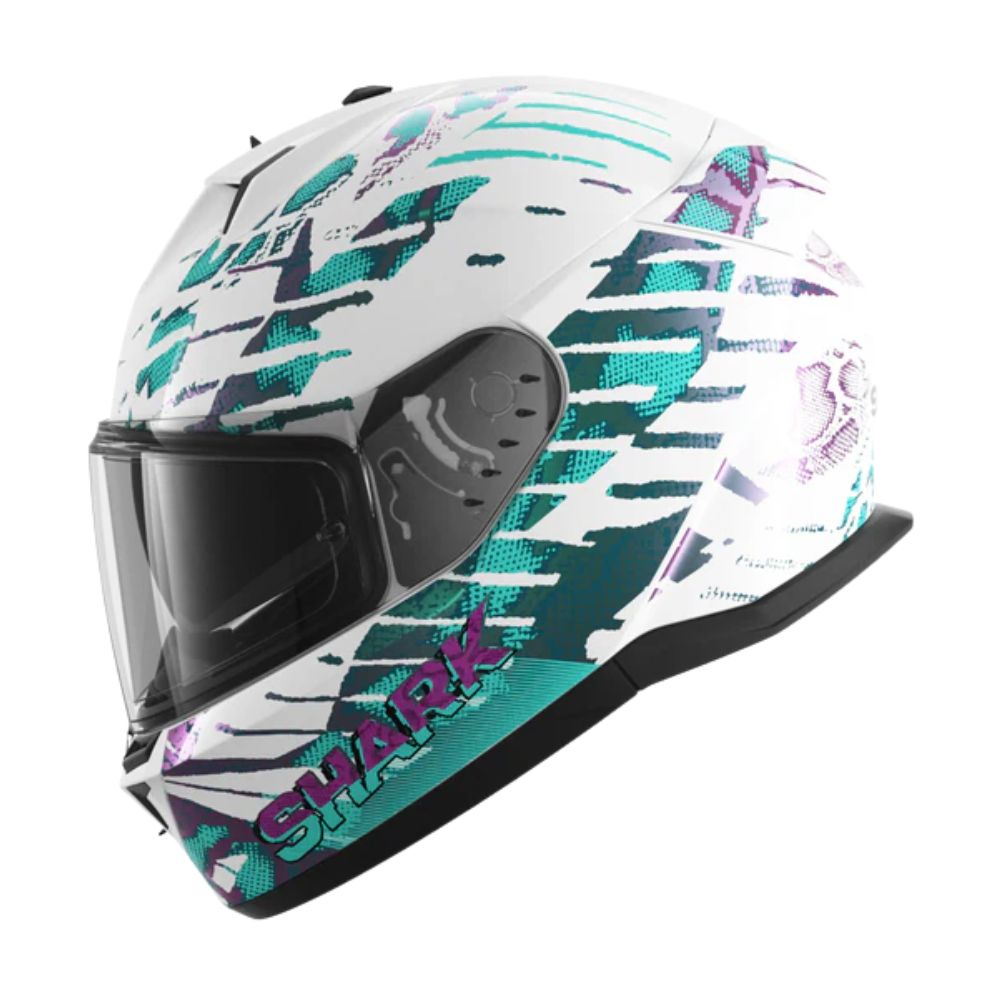 SHARK D-SKWAL 3 REPTAIA White / Pearl / White 5