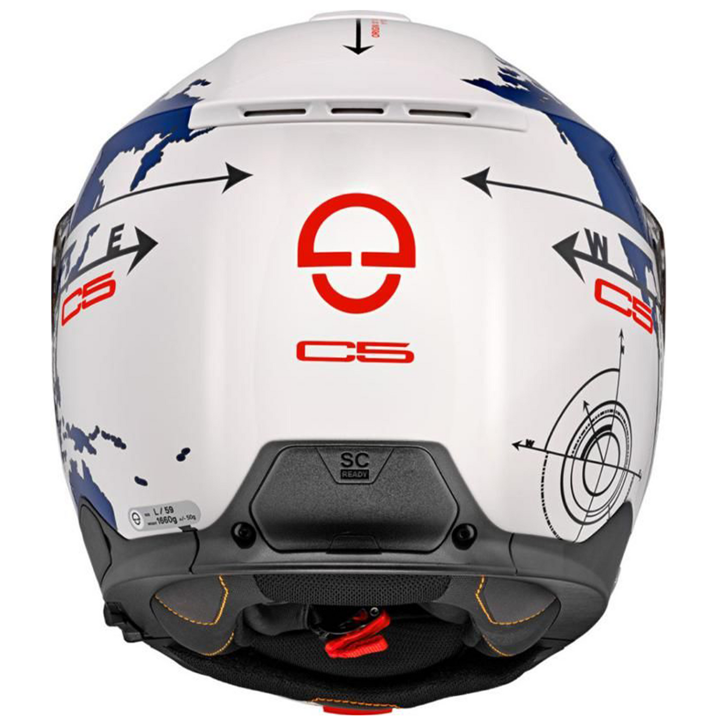 Schuberth Schuberth C5 - Globe Blue - View 7