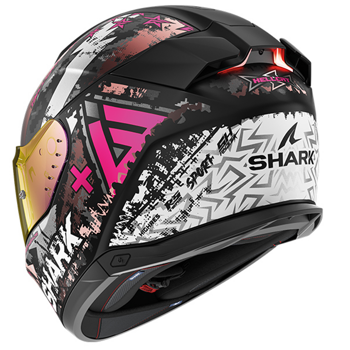Shark Skwal i3 - Hellcat Matt KUV - Includes Iridium Visor