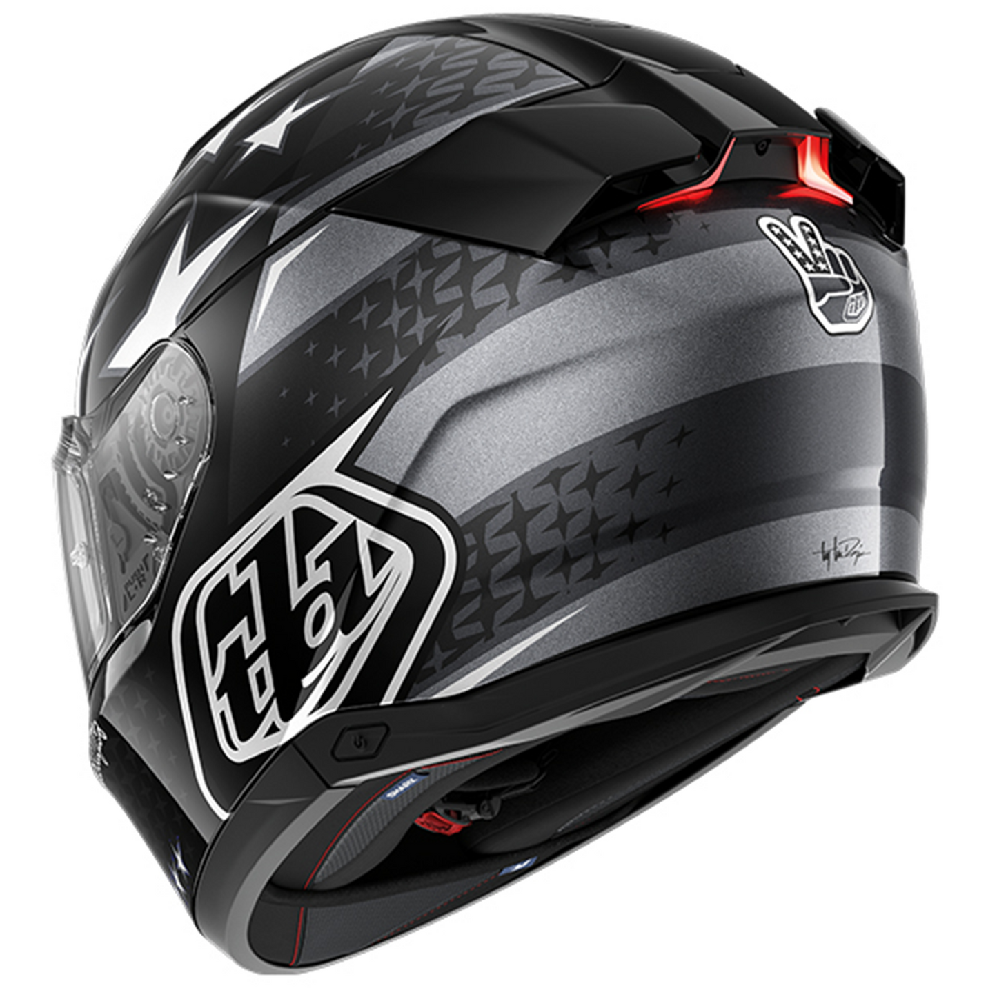 Shark Shark Skwal i3 - US Flag KAA - Rear View