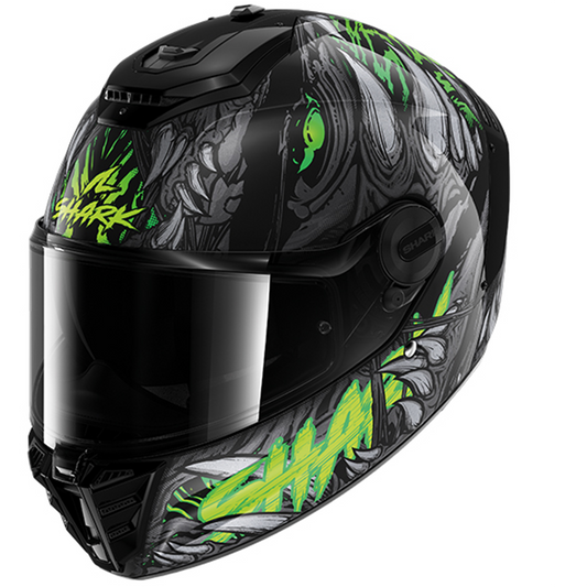 Shark Spartan RS - Shaytan KGA  - Free Dark Visor