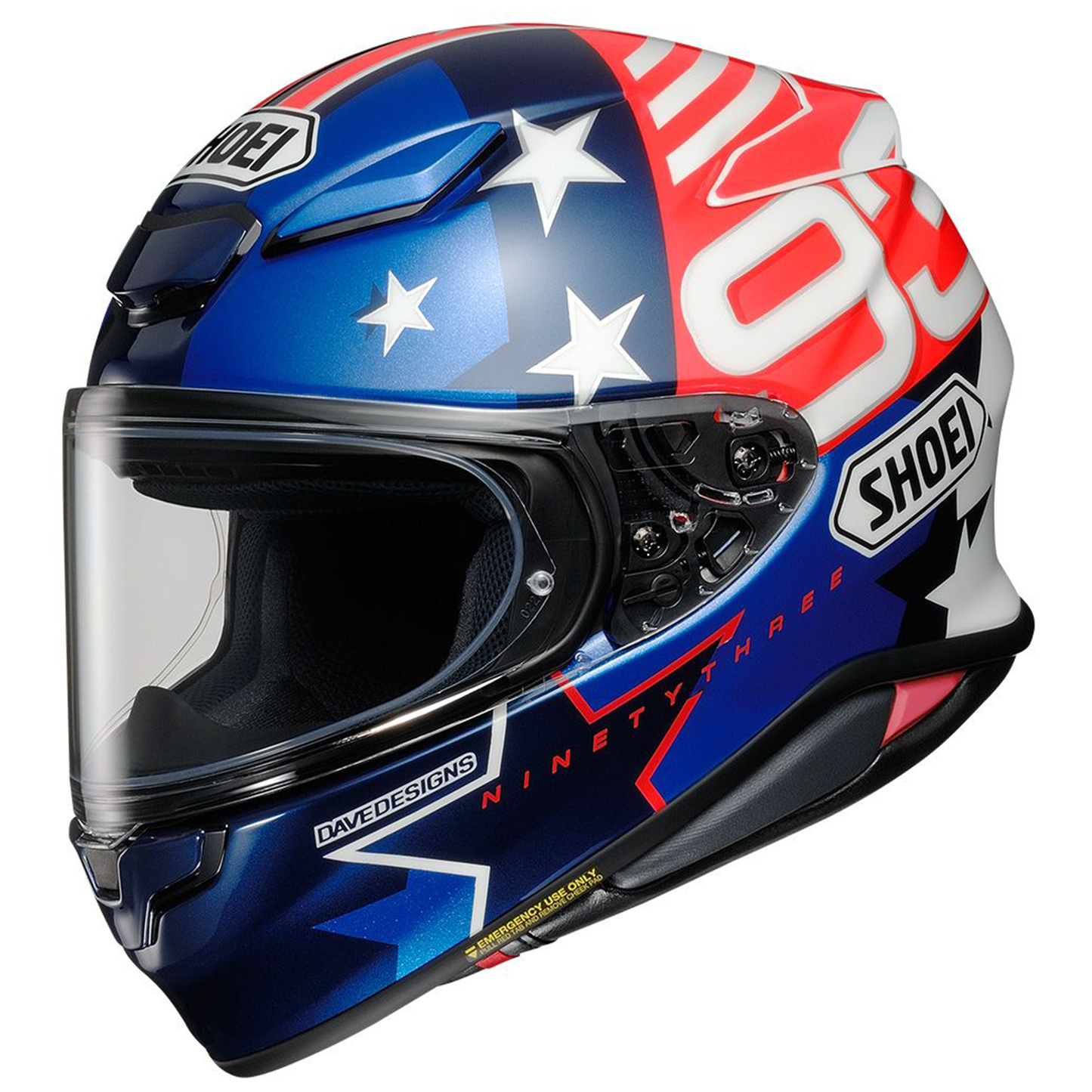Shoei Shoei NXR2 - Marquez American Spirit TC10 - Front View