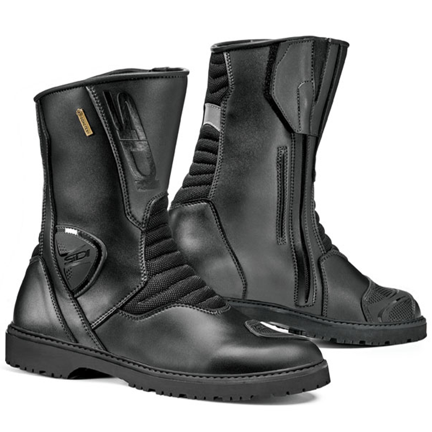 Sidi Sidi Gavia Gore Adventure Boots - Black (CE) - Front View